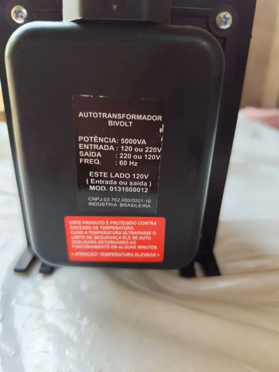Autotransformador Bivolt 5000VA