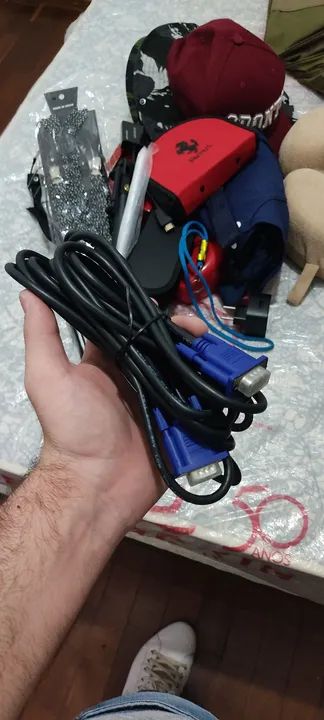 Cabo Leia o Anúncio VGA Grande Novo