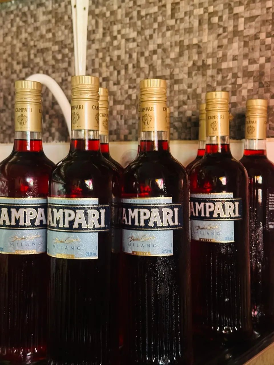 CAMPARI - garrafas de 998 ml - lacrado  - Foto 2