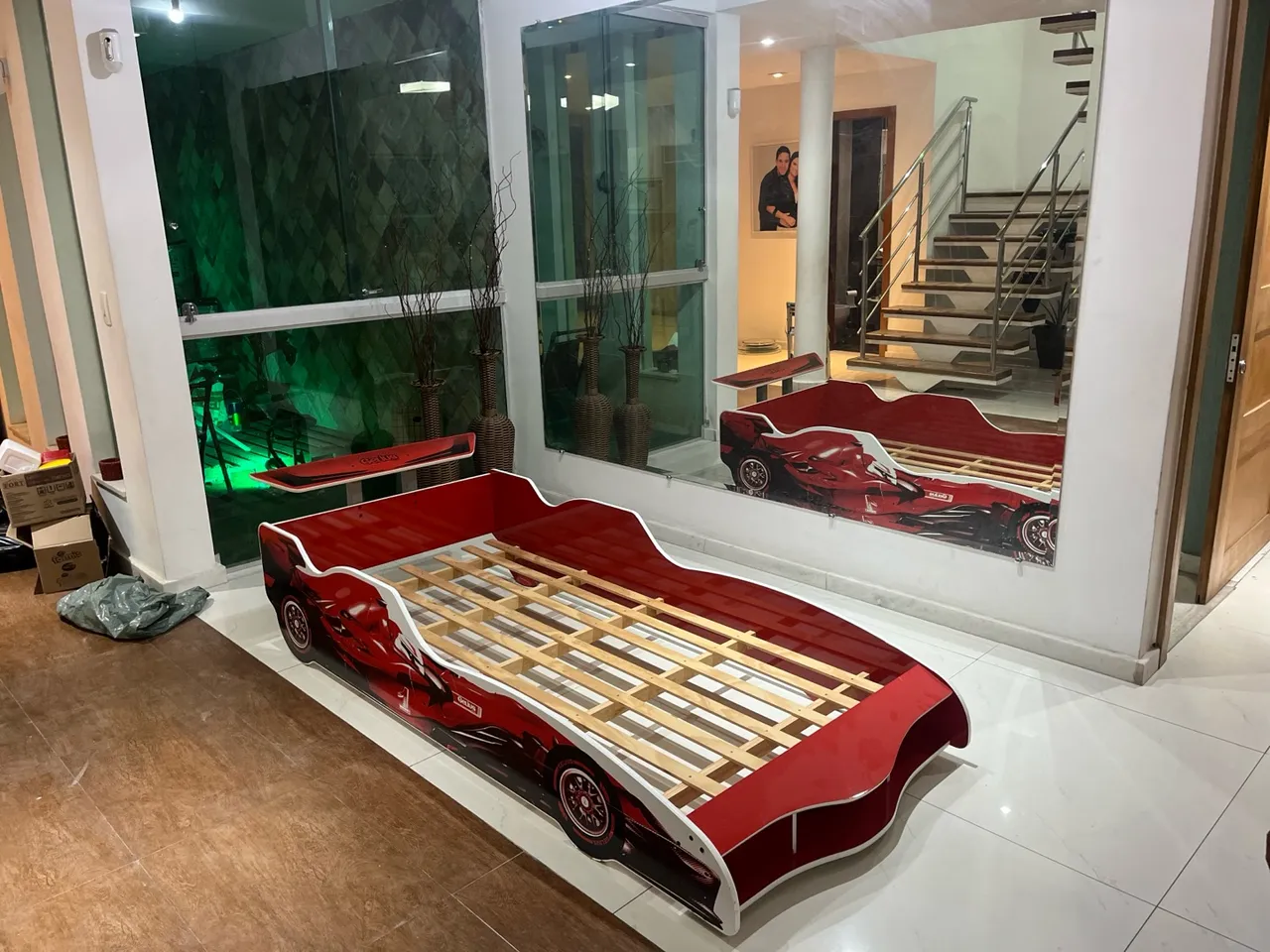 Cama Infantil Carro de Corrida
