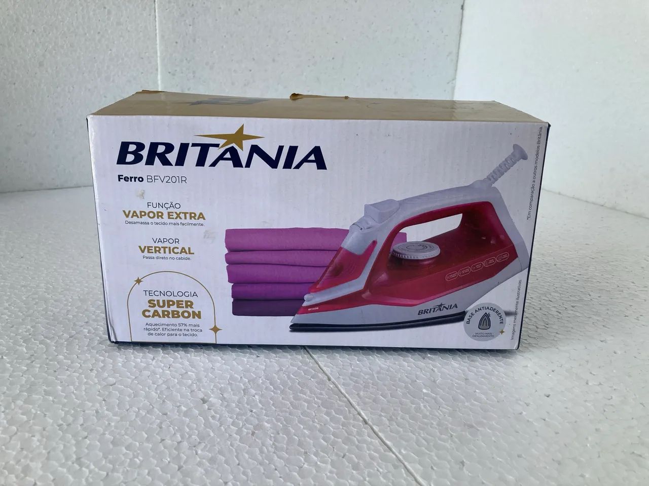 Ferro de Passar Roupa Antiaderente - Britânia - Foto 4