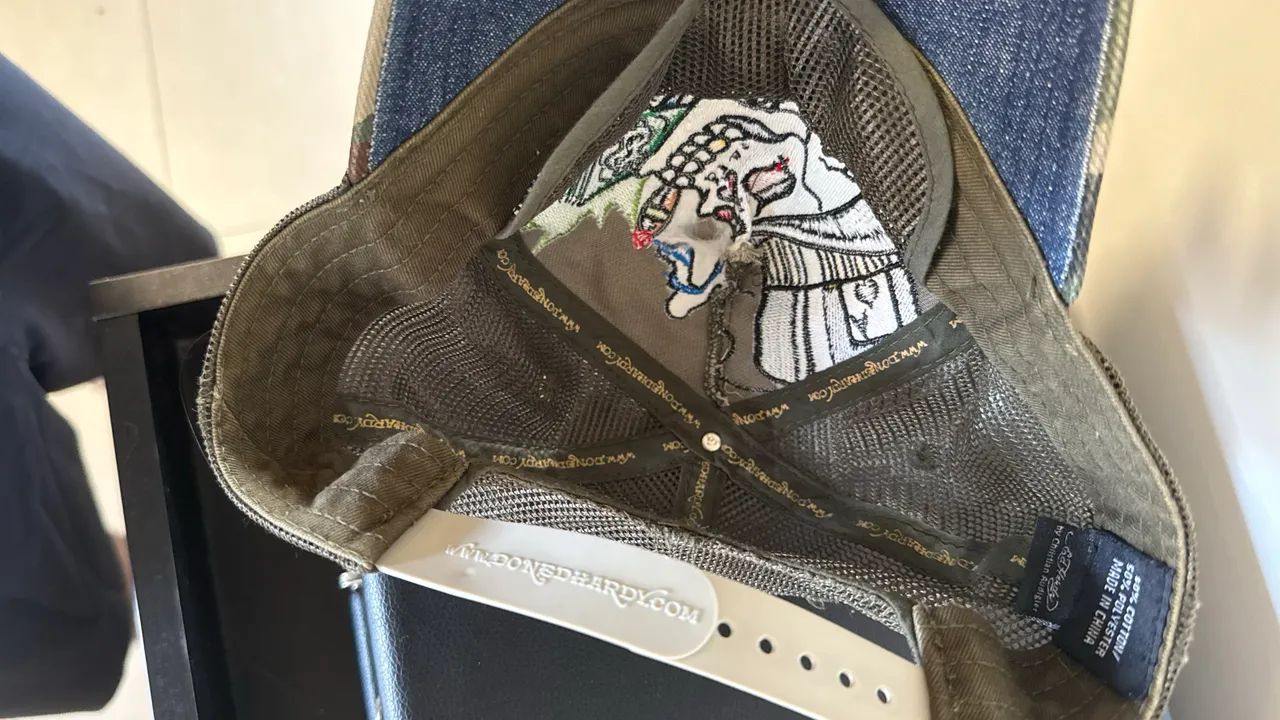 Boné Ed Hardy Camuflado - Foto 4