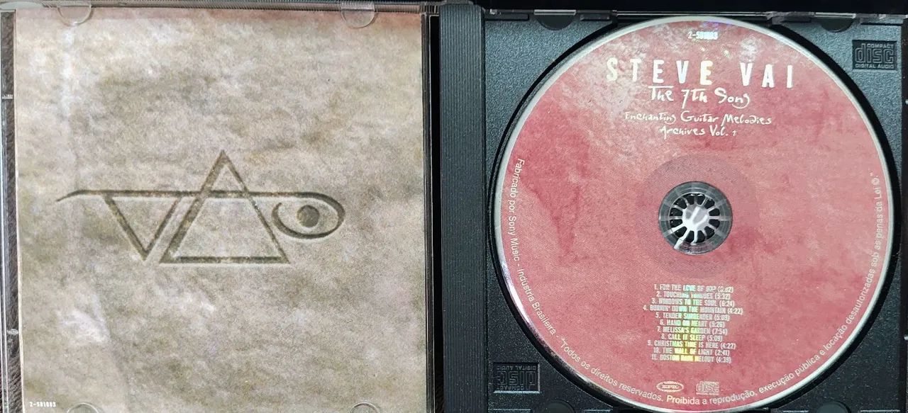 CD Steve Vai - The 7th Song - Foto 2