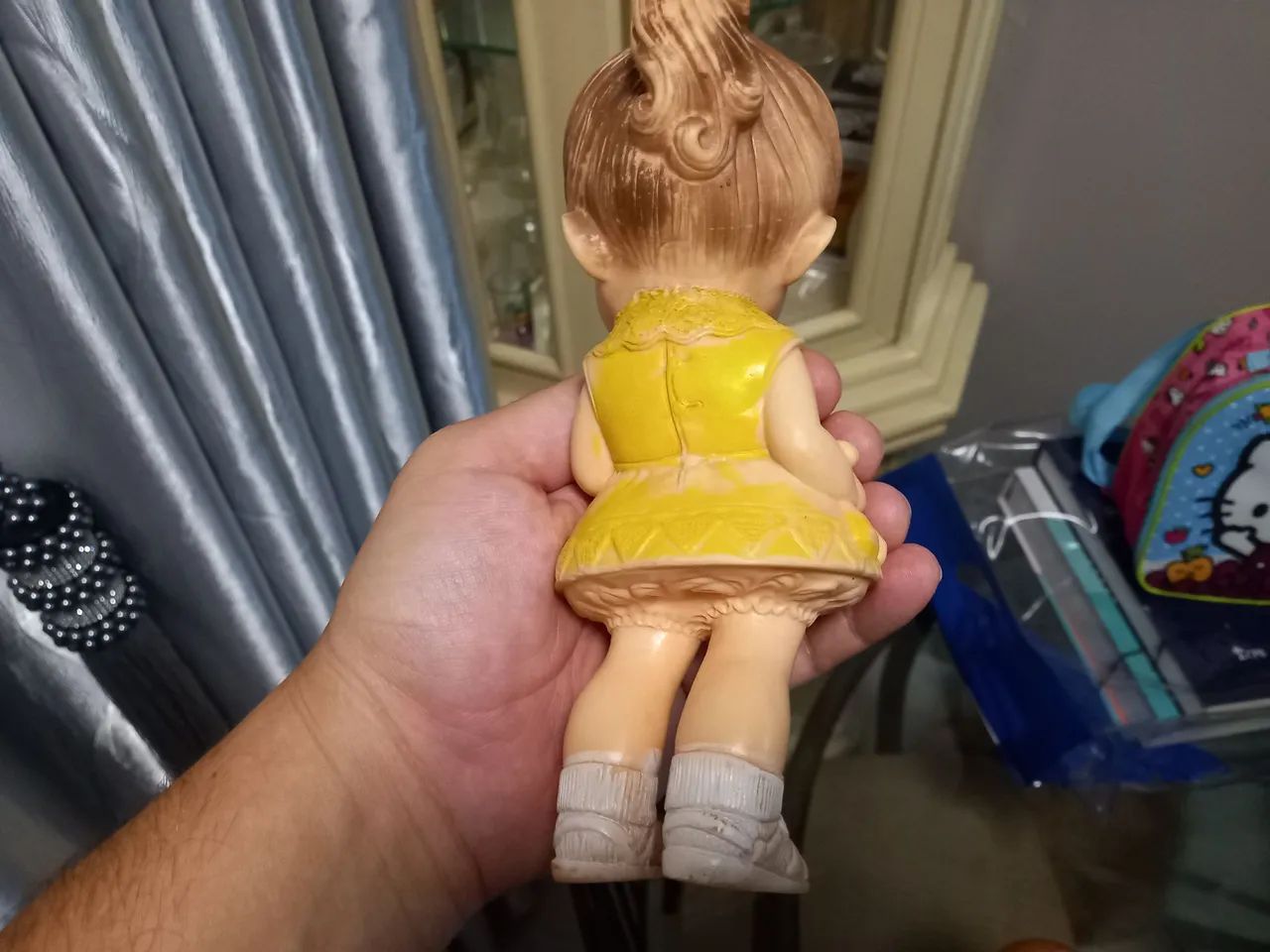 Linda e rara Bonequinha de Vinil fabricada em 1958. 1958 - Foto 5