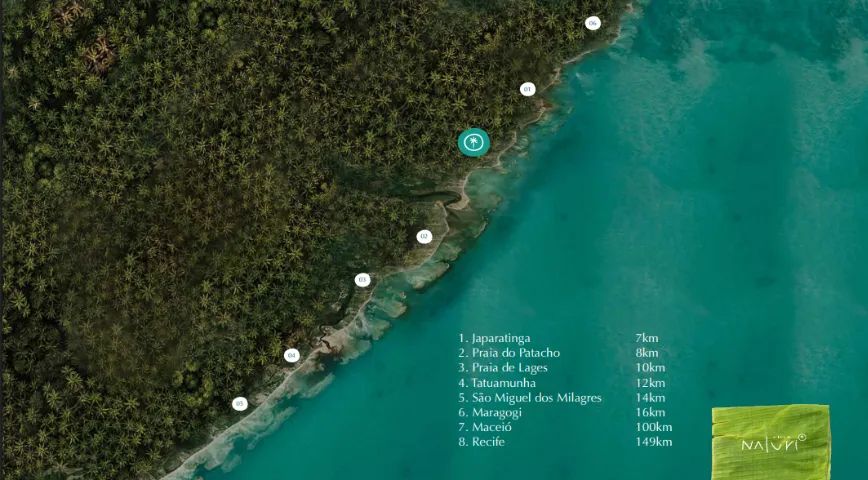Apartamento com 2 suítes no litoral norte de Alagoas - Japaratinga - Foto 2