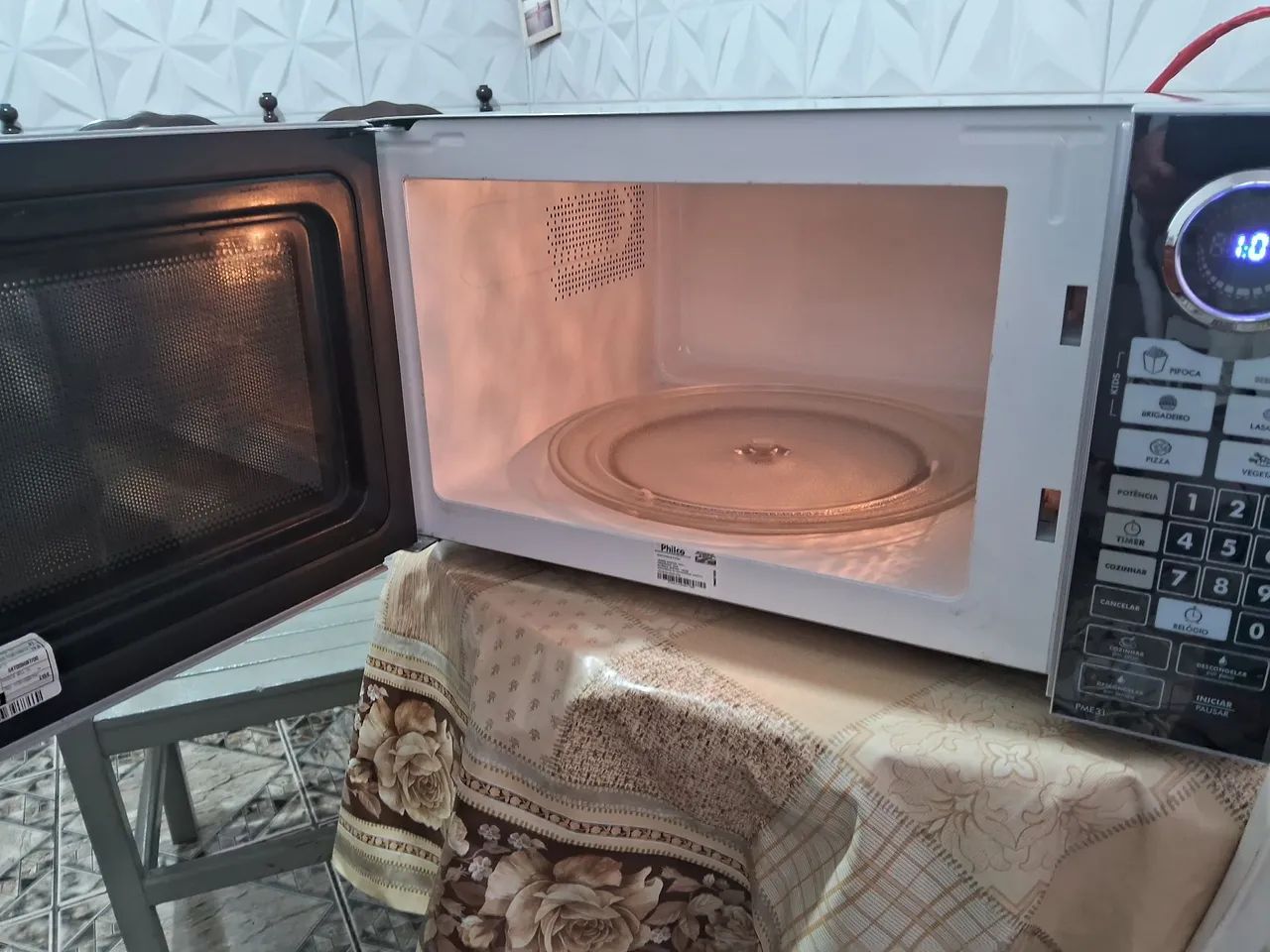 Microndas espelhado philco 31 litros  - Foto 5