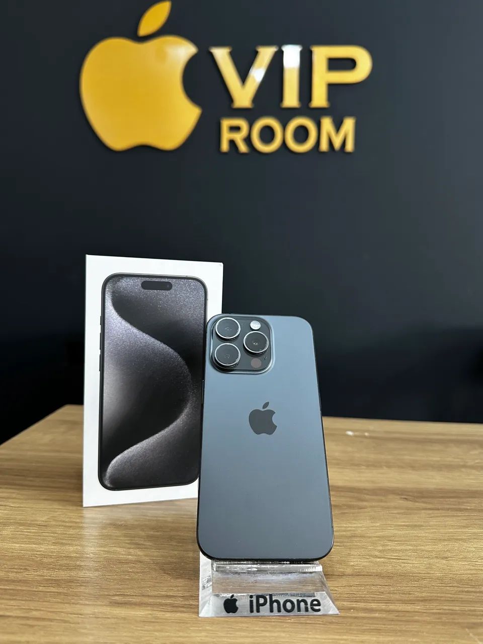 iPhone 15 Pro 128gb preto semi novo em excelente estado!! - Foto 3