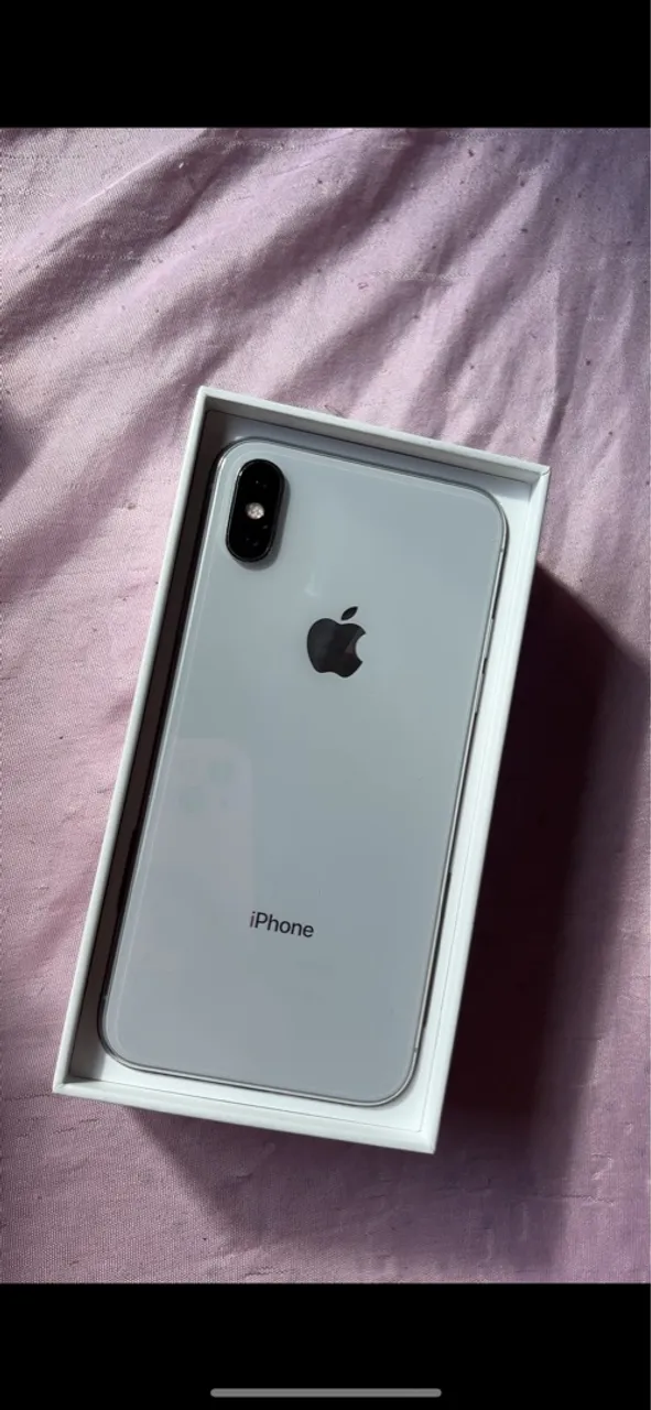 iPhone X 256g com caixa