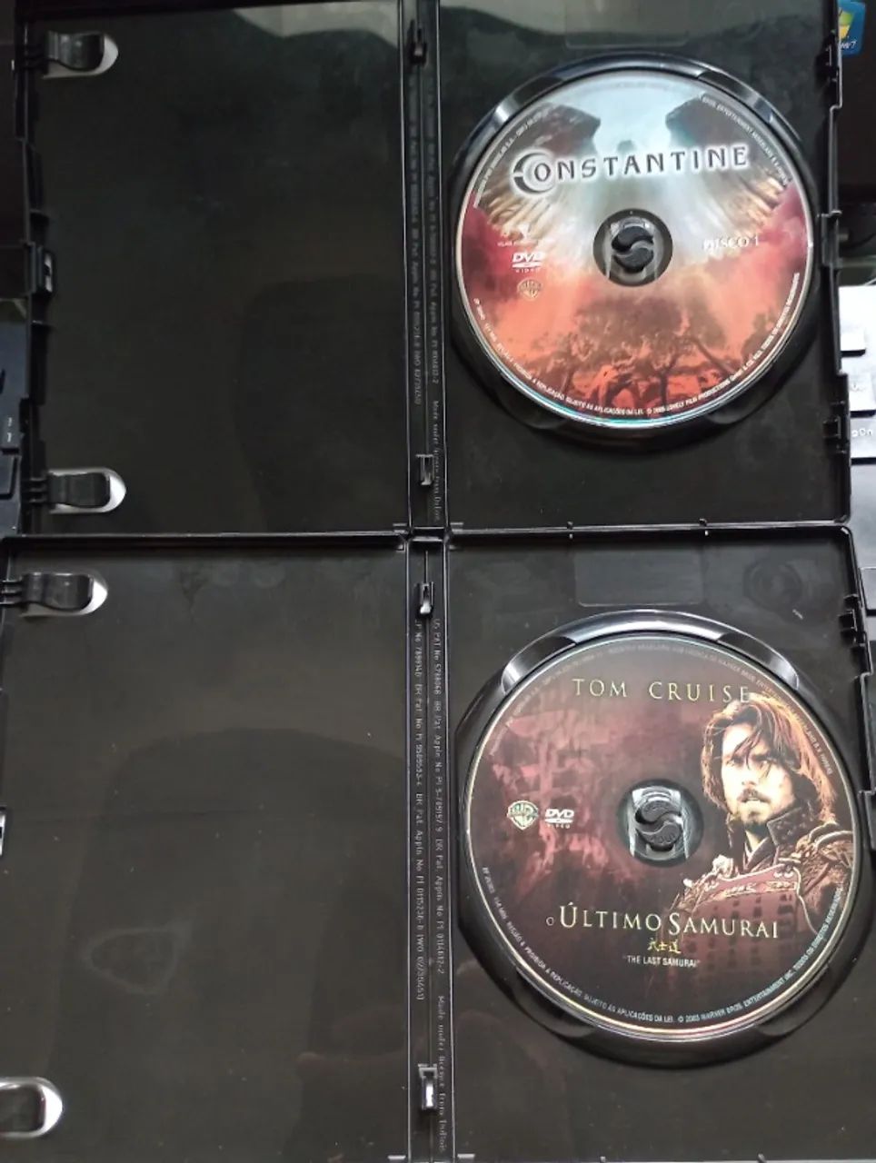 Combo 3 x DVDs Constantine, Hancock e O Último Samurai Originais  - Foto 4