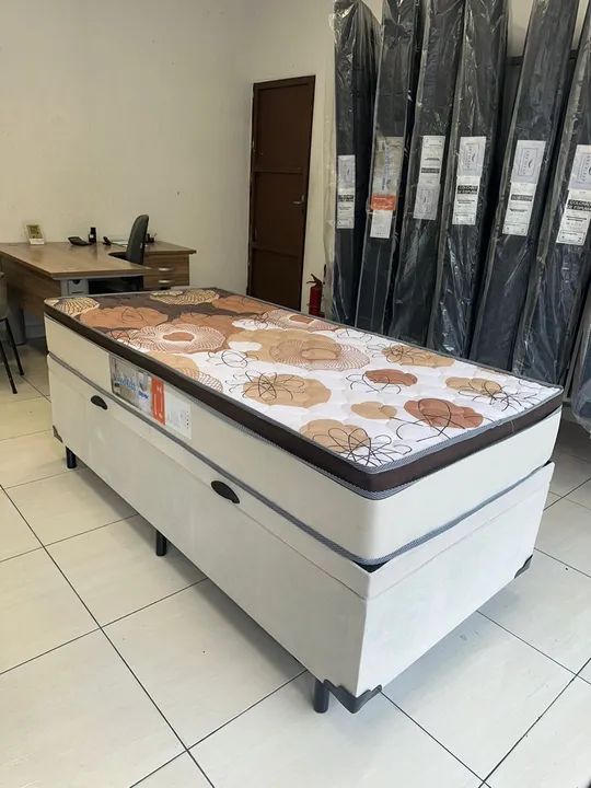 Cama Box Baú solteiro.   - Foto 4