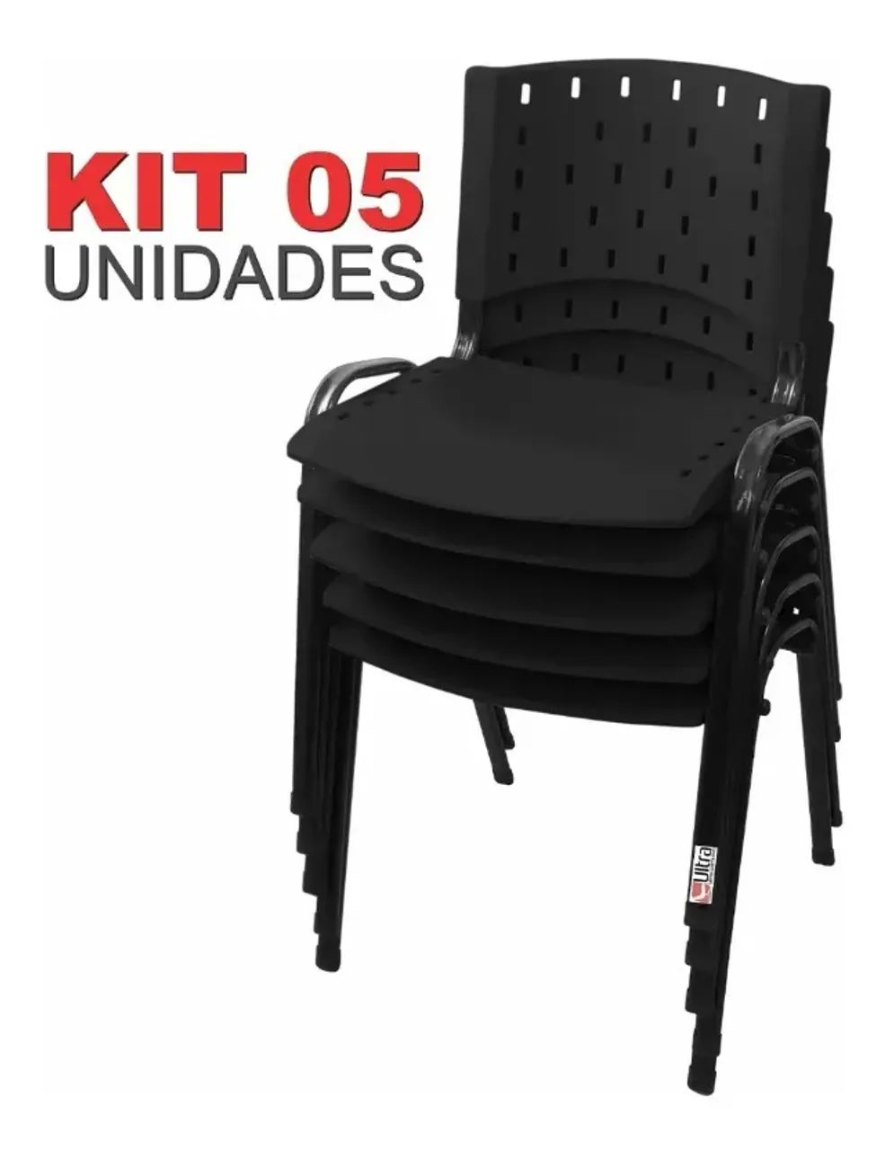 Cadeiras fixas empilháveis Curitiba - Cadeira iso 