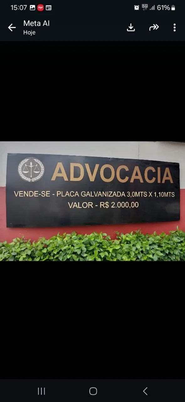 Placa Galvanizada 3mts X 1.10mts