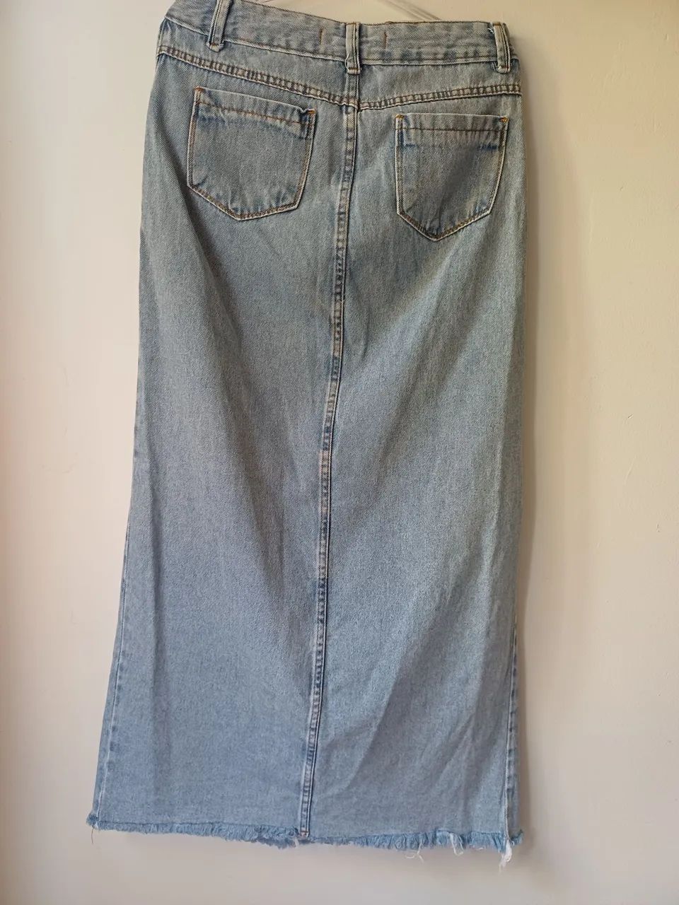 Linda saia jeans comprida  - Foto 3