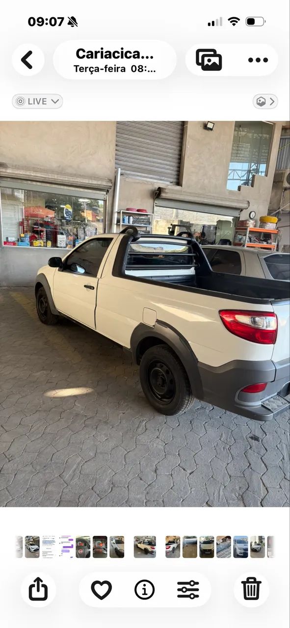 Fiat Strada Working Hard 1.4 Fire Flex 8V CS 2019 - Foto 3
