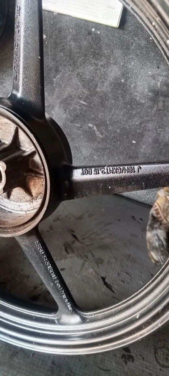 Roda traseira factor Feizer  - Foto 4