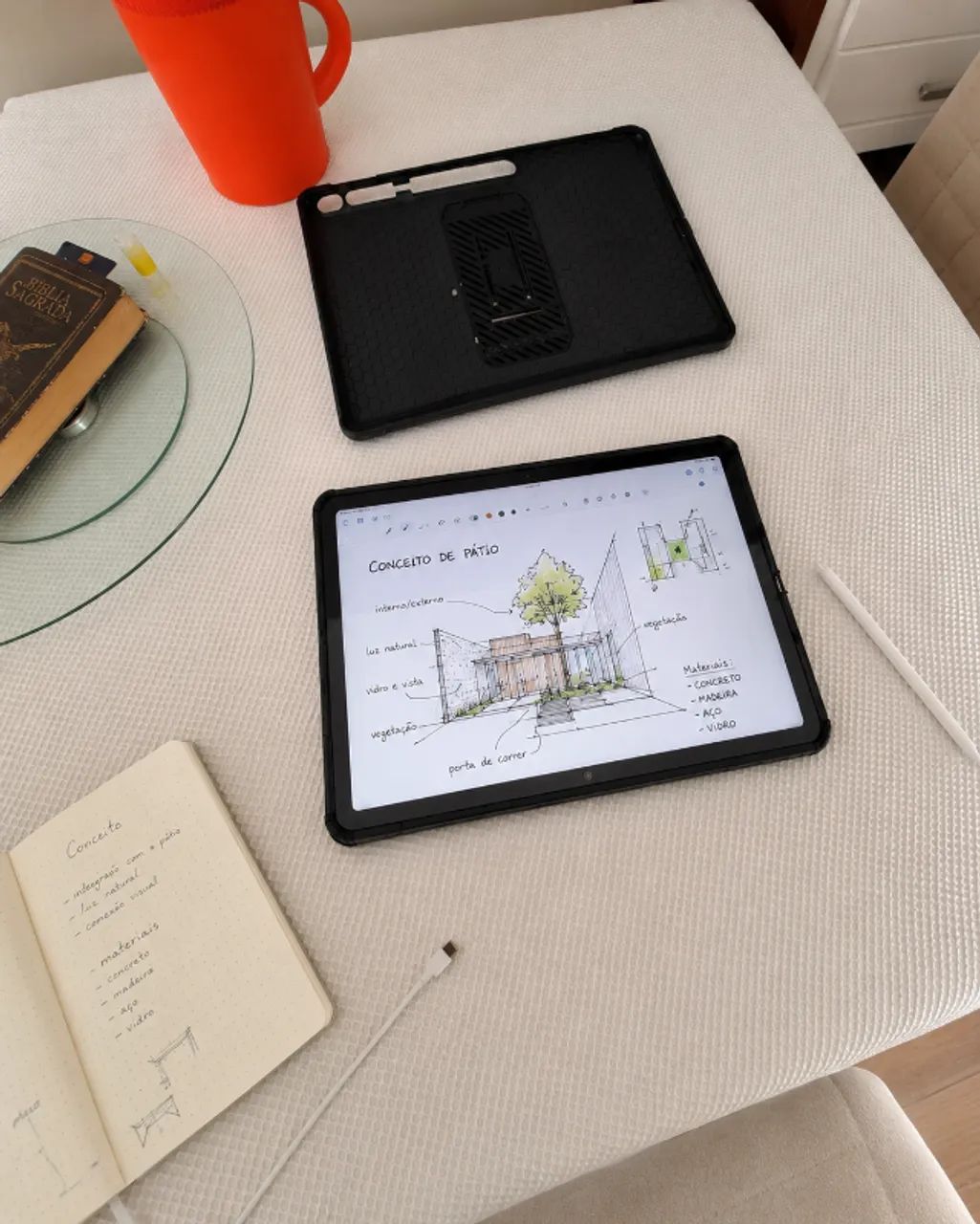 Samsung Galaxy Tab S10 FE+ Wi-Fi + S Pen + Capa Reforçada - Foto 2