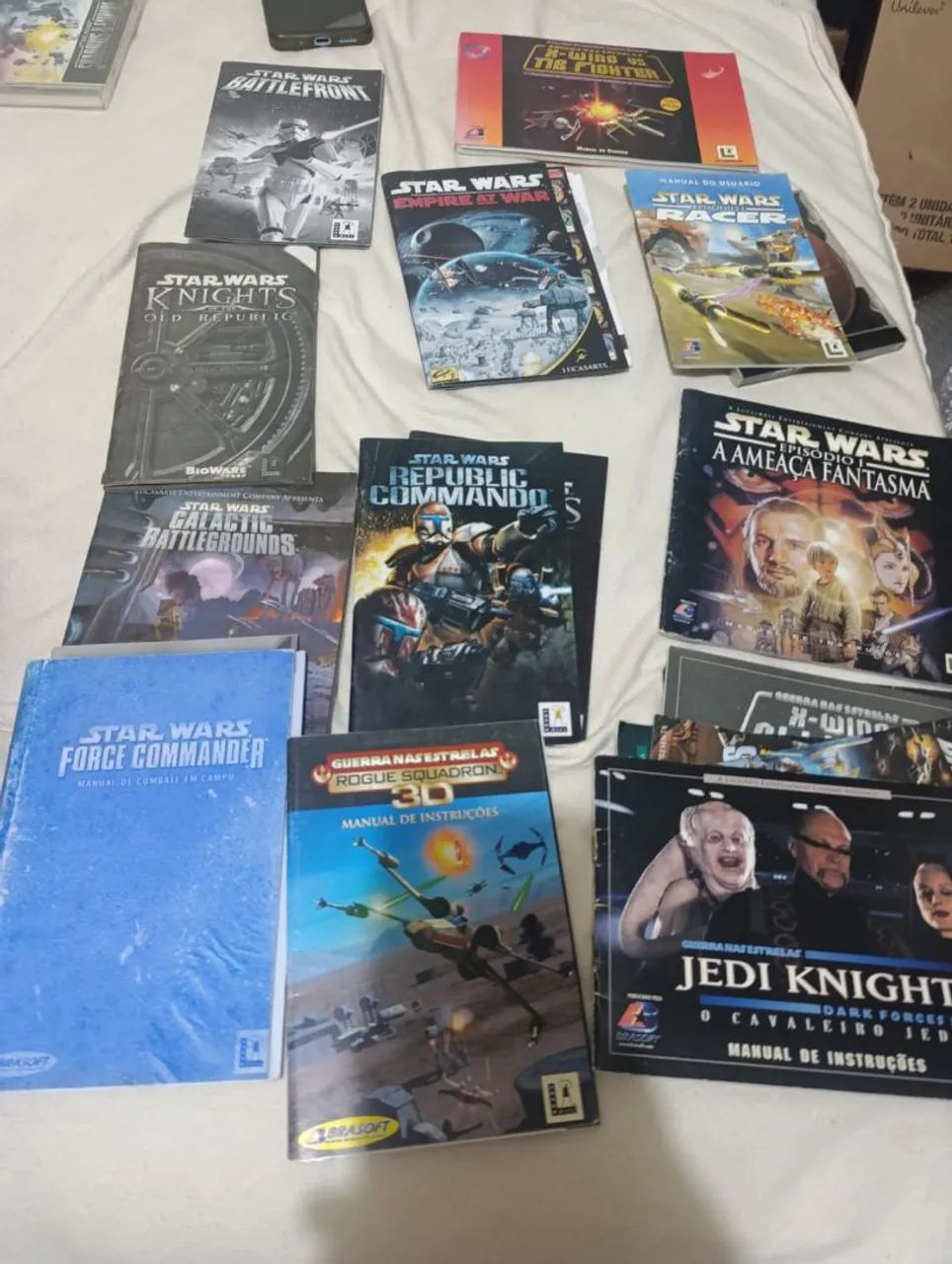 Jogos star wars e folhetos diversos jogos clássicos Windows PC - Foto 3