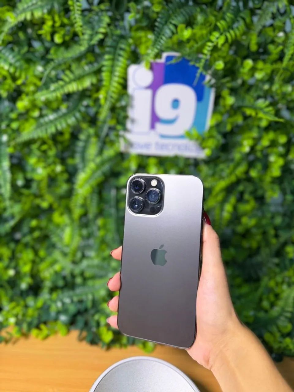 iPhone 13 Pro Max 128GB Cor Graphite 90% saúde da bateria A2484 3