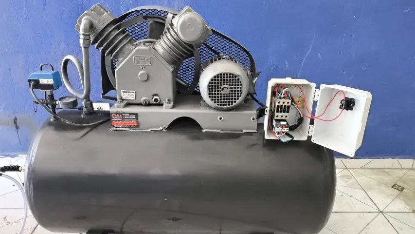 COMPRESSOR  INDUSTRIAL PEG 92 motor 2cv trifasico - Foto 2