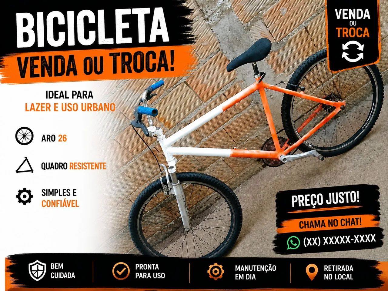 Bicicleta aro 26