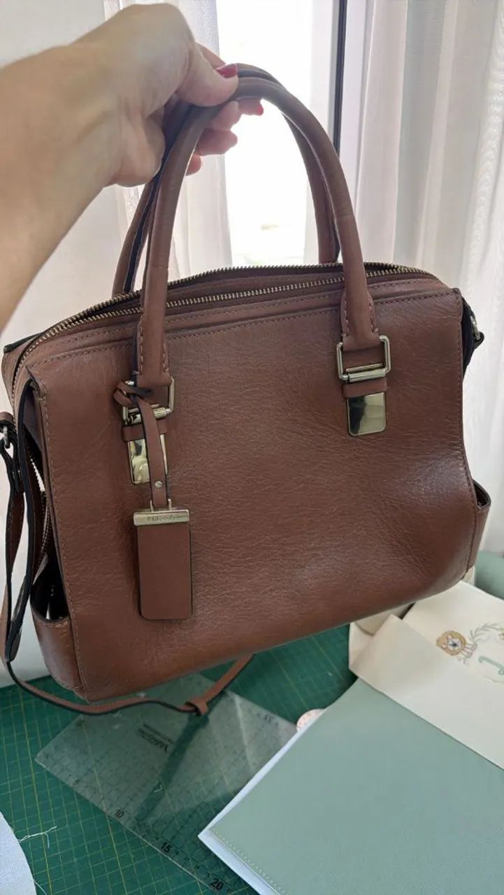 Bolsa de couro 