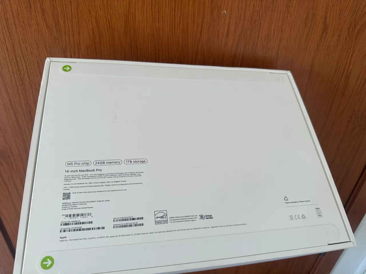 MacBook Pro 14.2 M5 Pro 2026 - 15CPU - 16GPU  - Foto 3
