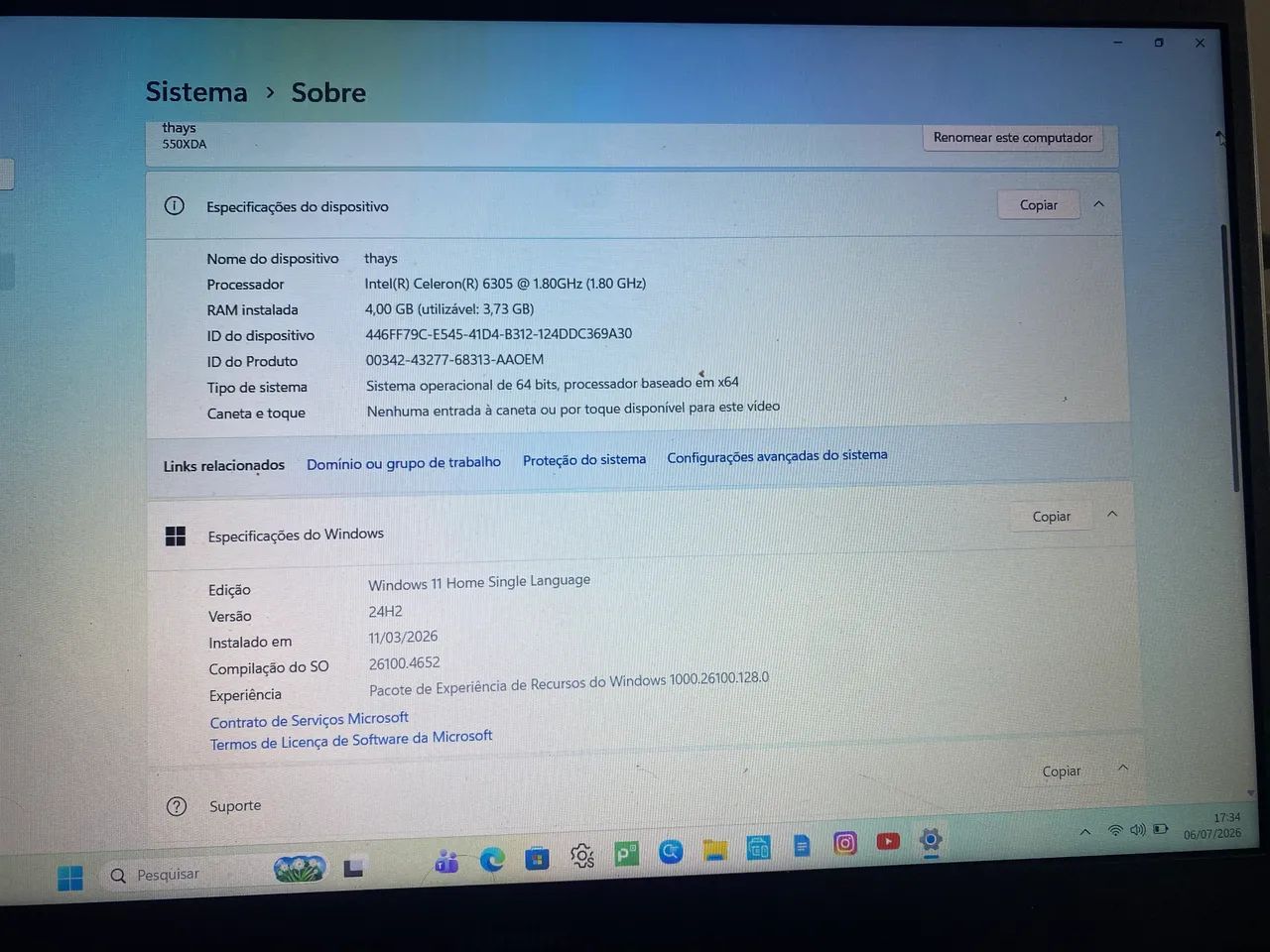 Notebook samsung  - Foto 5