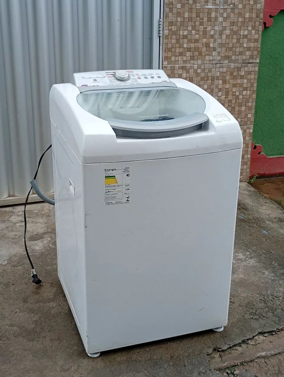 Máquina de lavar roupa 