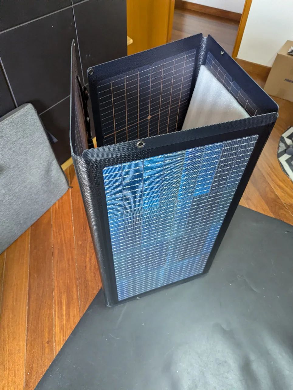Painel Solar EcoFlow 220W Bifacial (Compatível com EcoFlow Delta 2) - Foto 3