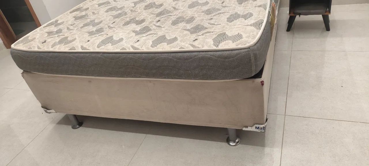 Vendo Cama box casal Mabflex - Foto 4