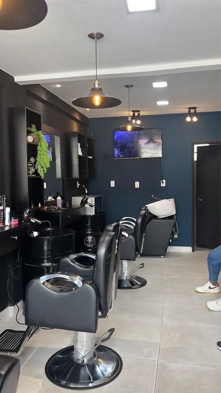 ESTRUTURA COMPLETA PARA BARBEARIA