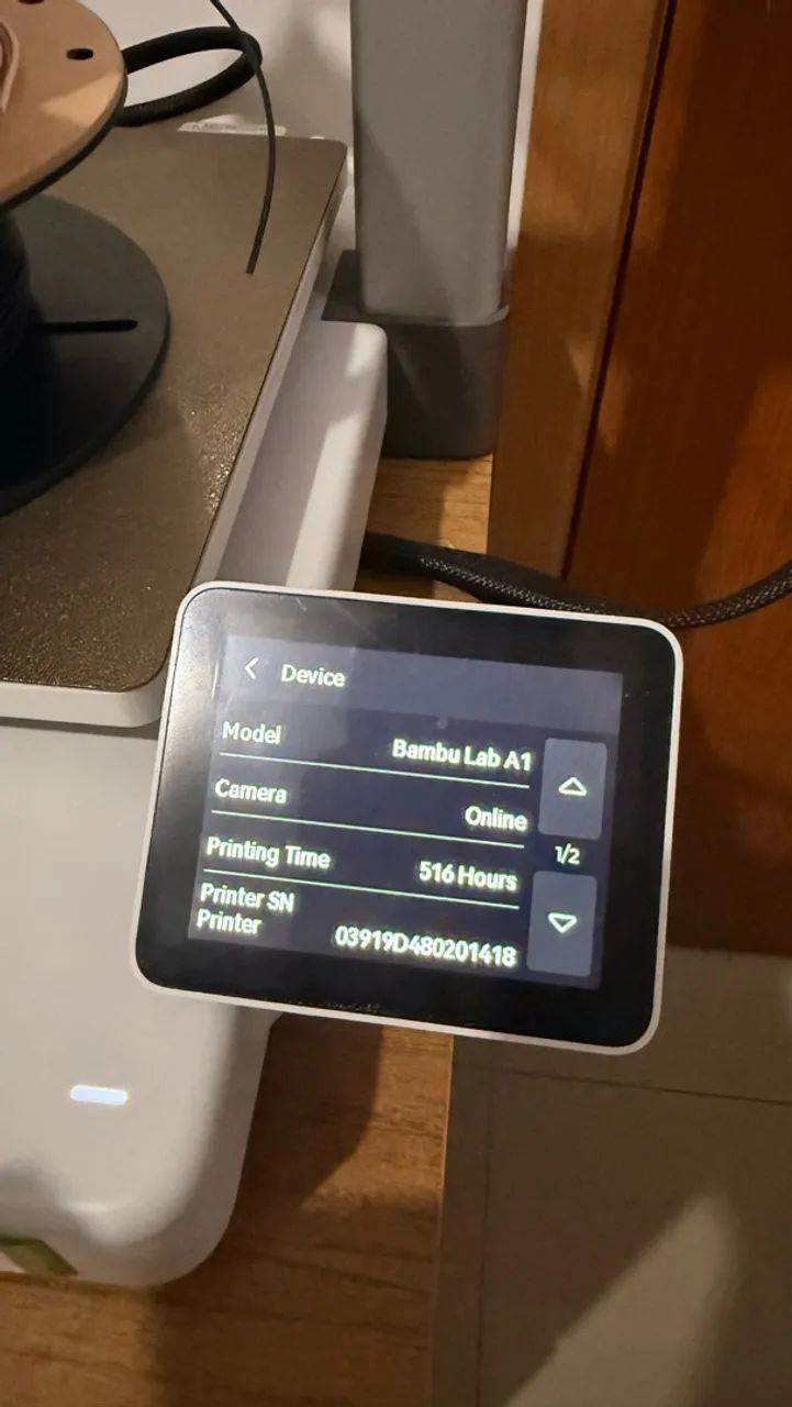 Impressora 3d bambu lab A1 + 1,5kg filamento - Foto 4