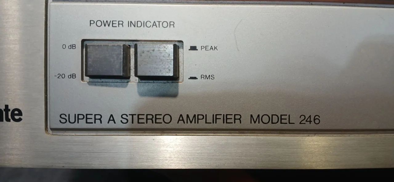 Amplificador Gradiente modelo 246 raríssimo! - Foto 3