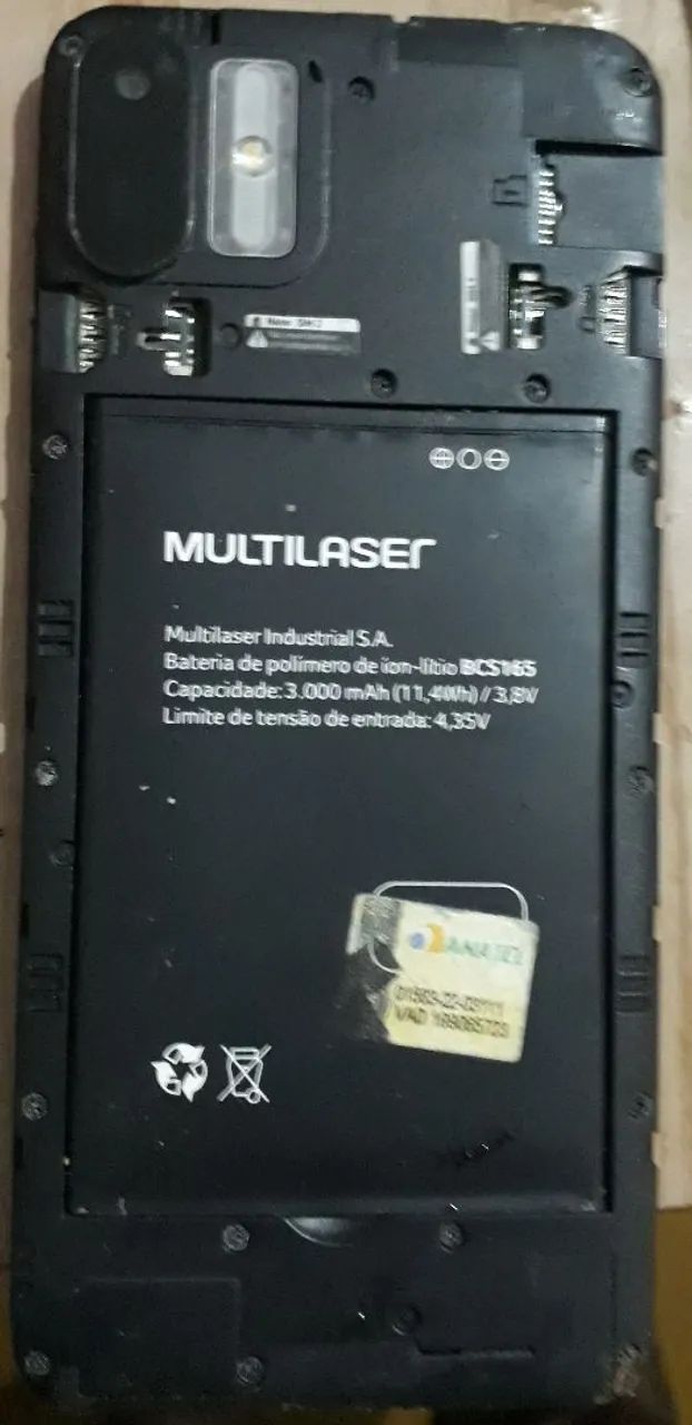 Celular multilaser quebrado para peças - Foto 3