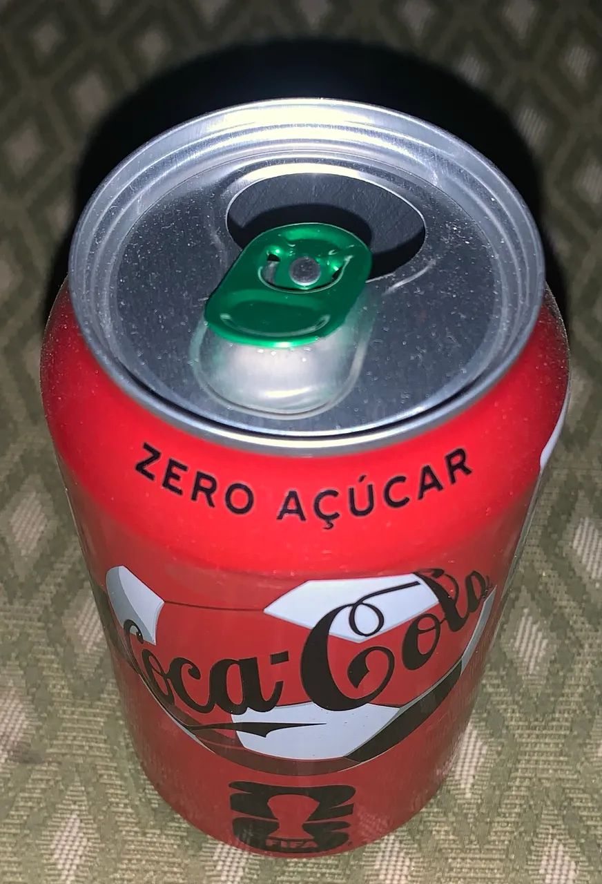 Lata Copa 2026 Coca Cola Zero Vazia Higienizada ótimo estado - Foto 3