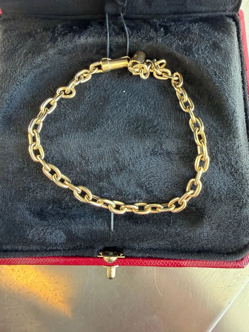 Pulseira ouro 18 nova - Sem Uso
