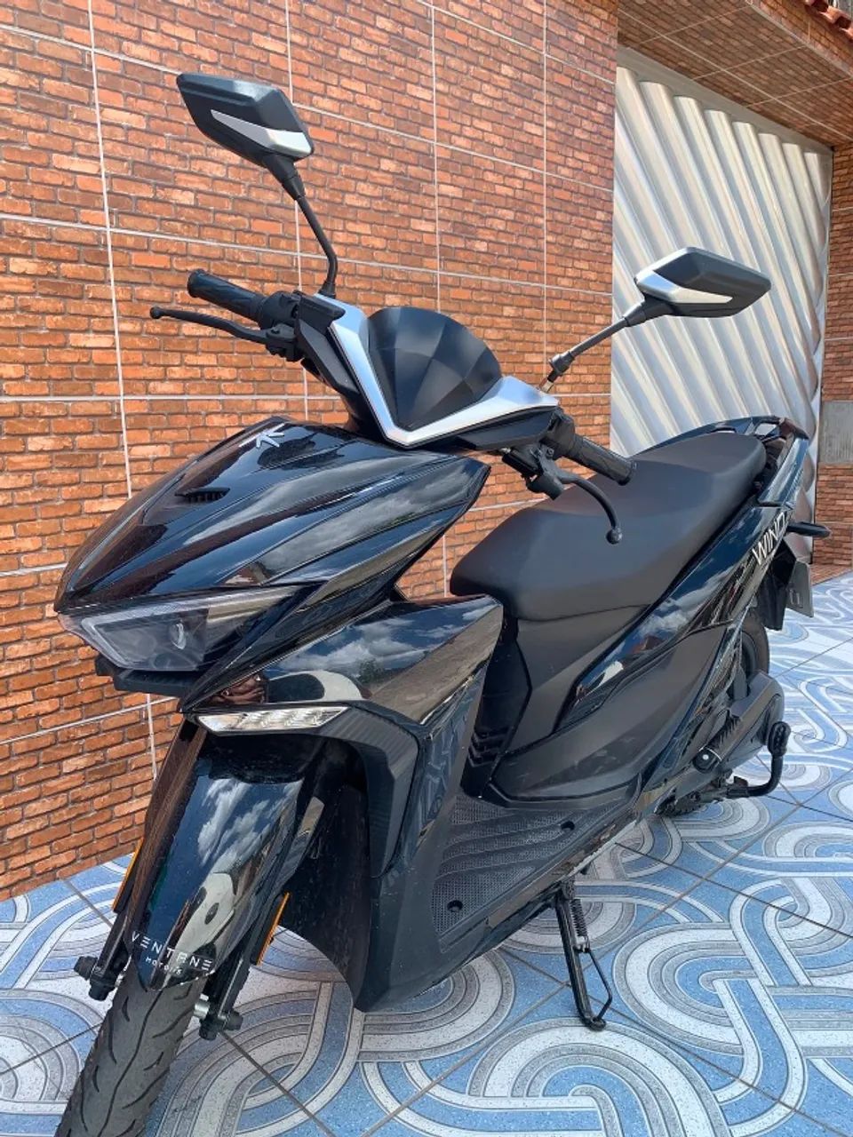 Scooter WIND Preta - Linda e Bem Conservada - Foto 4
