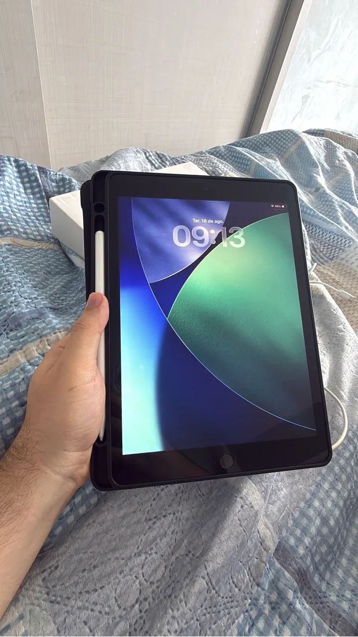 iPad 9 64 GB + Caneta WB original + Caixa - Foto 3