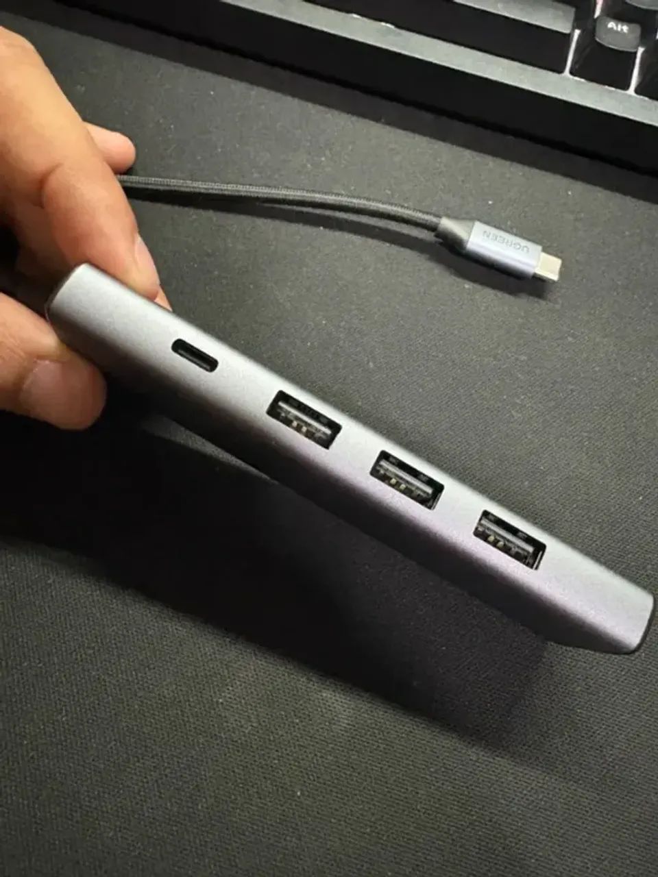 Hub USB-C UGREEN 5 em 1 - HDMI 4K + 100W - Foto 4