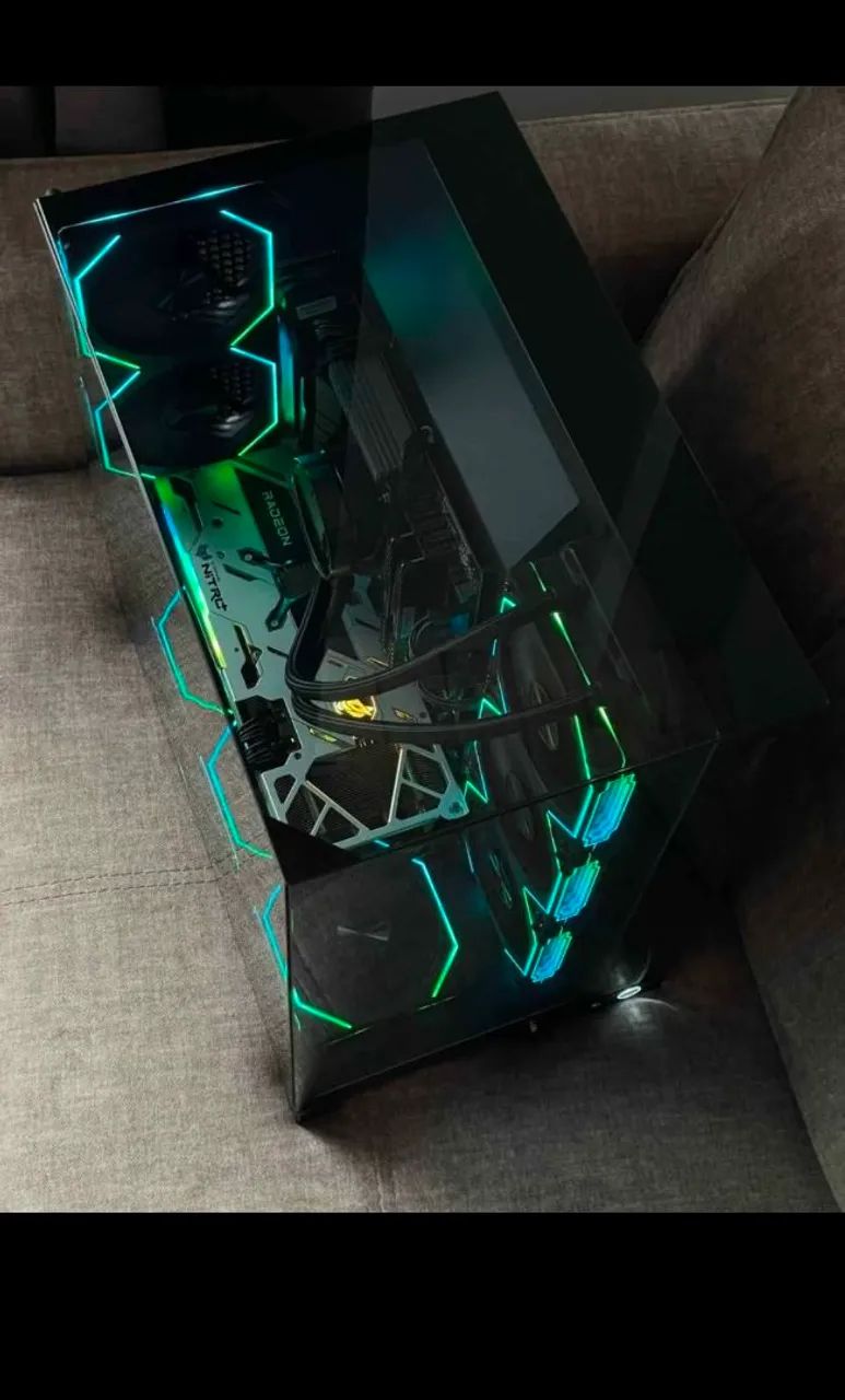 KIT 10x Fans Prism 4RS PRO Preto RGB - Foto 4