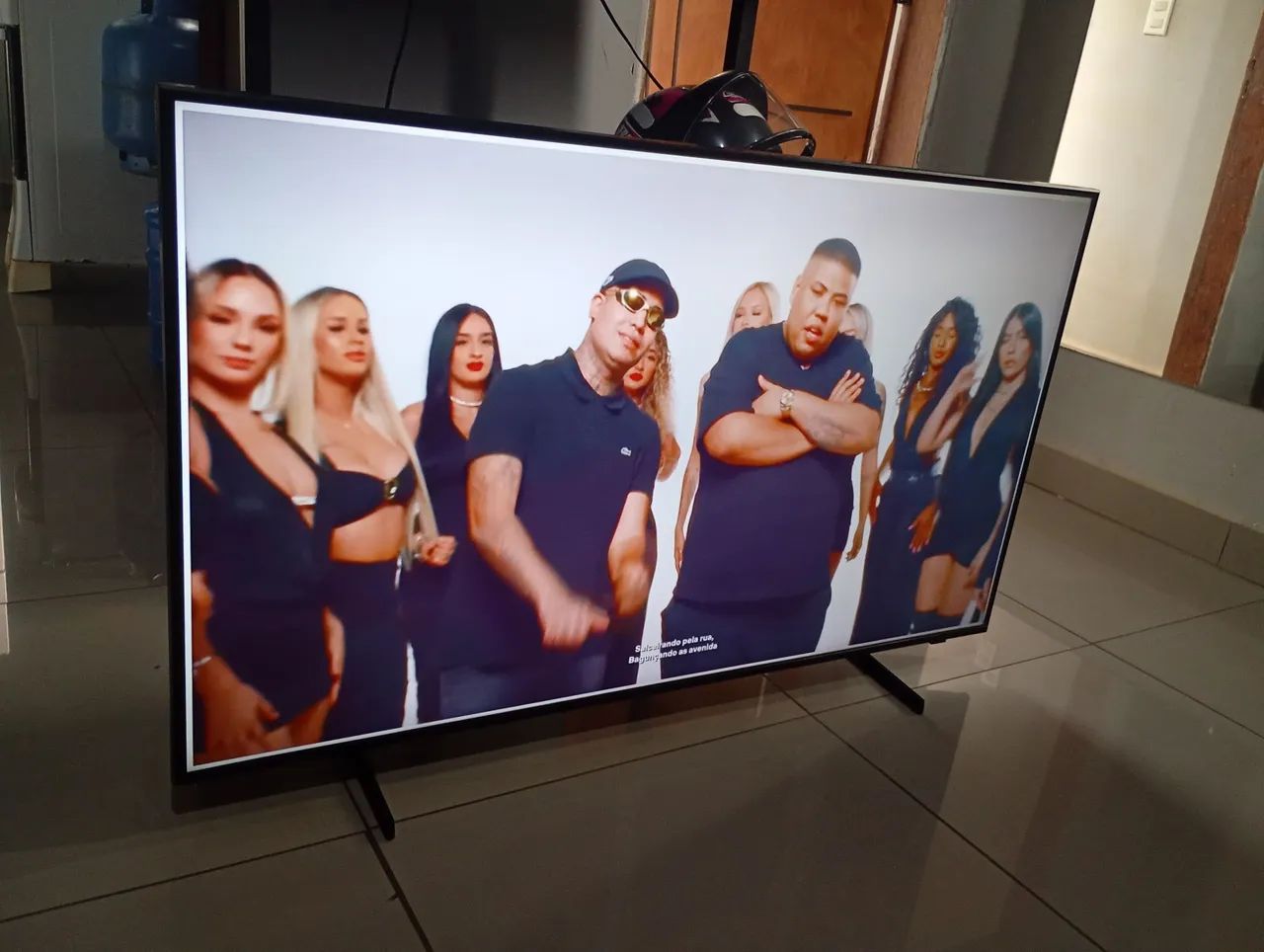Televisão 50 polegadas Samsung tudo funcionando certinho perfeitamente som tela áudio  - Foto 4