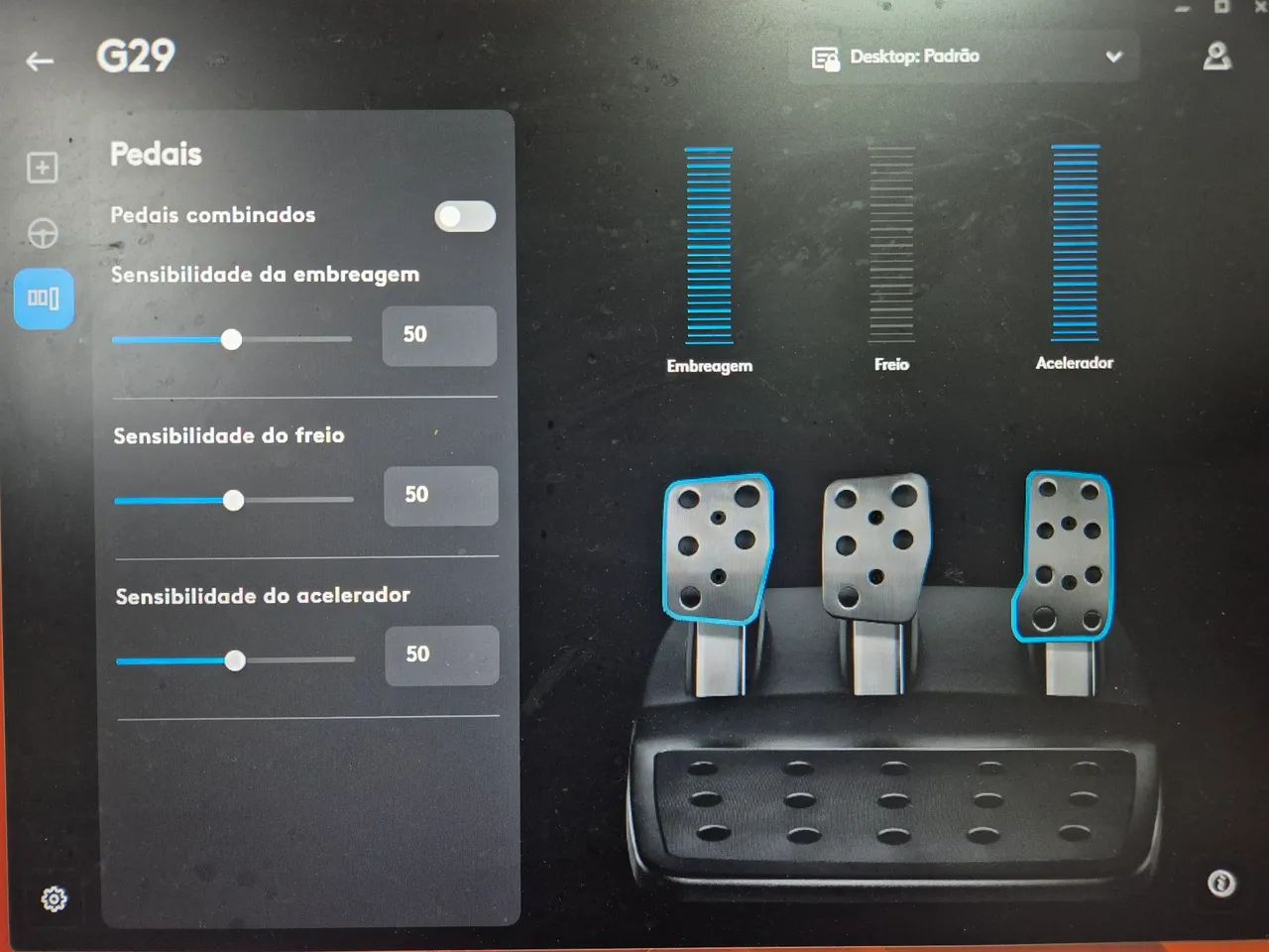 Volante G29 Logitech - Foto 4