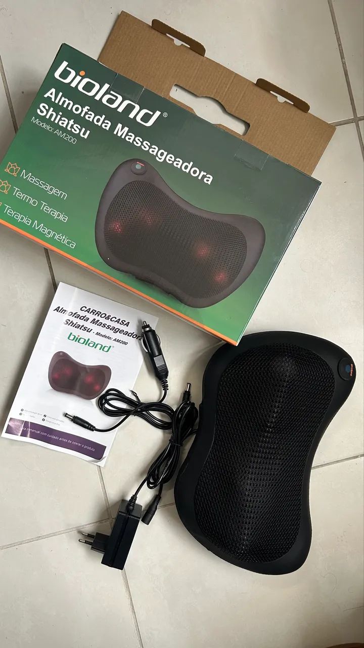 Almofada massageadora shiatsu bioland am200