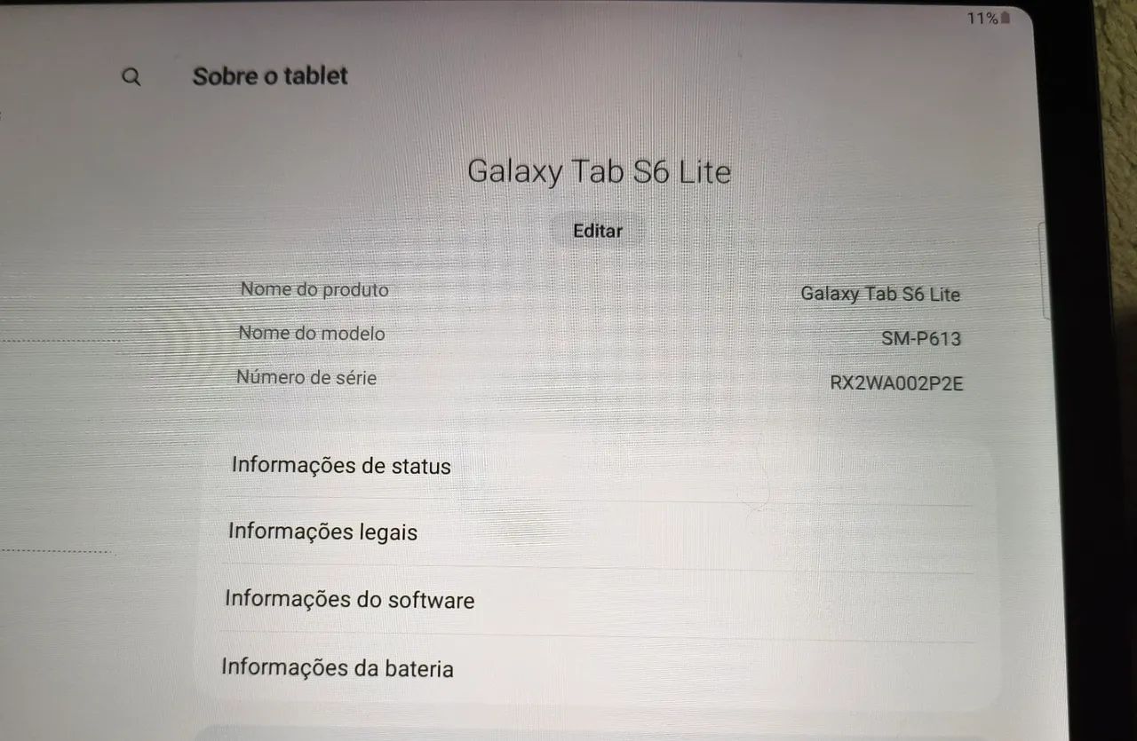 Tablet Galaxy S6 Lite Semi Novo/64gb/4gb - Foto 4