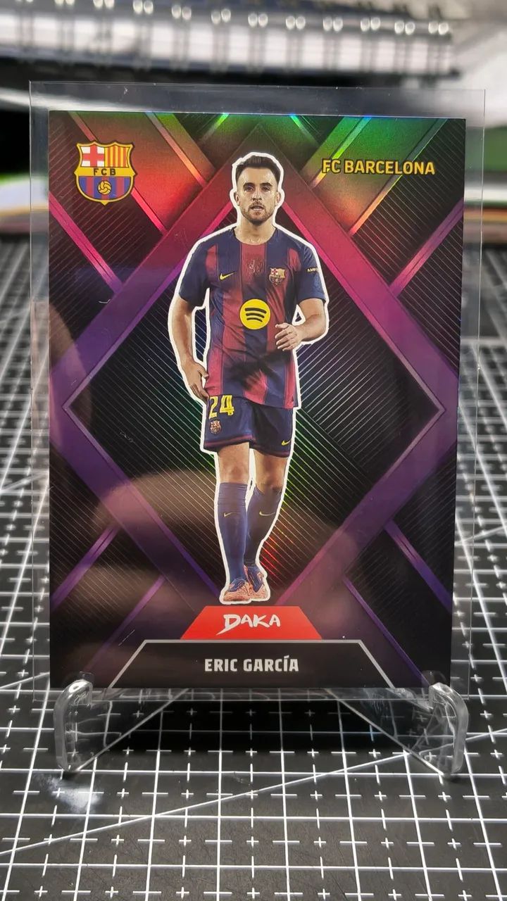 Cards Numerados Daka Barcelona e Real Madrid  - Foto 2
