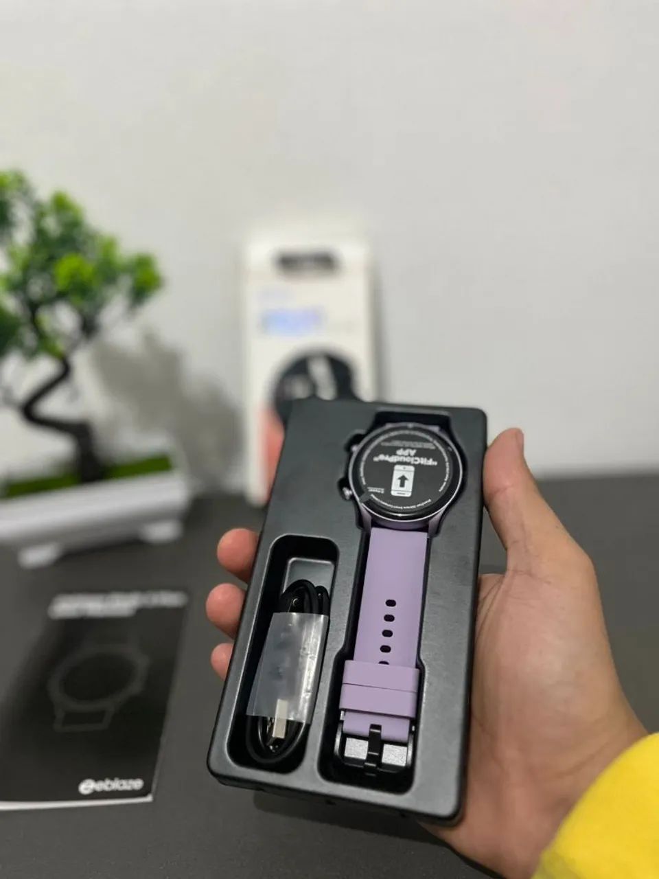 RELÓGIO SMARTWATCH ZEBLAZE BTALK PLUS - Foto 2