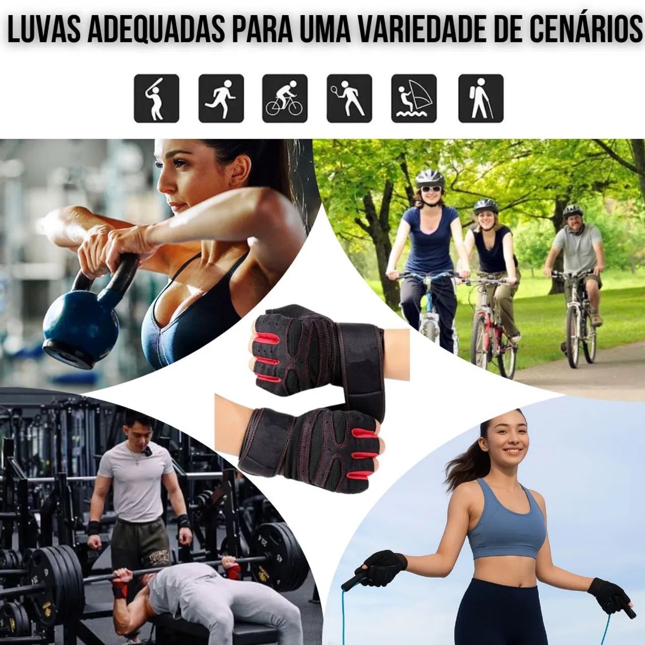 Luvas Para Academia - Foto 2