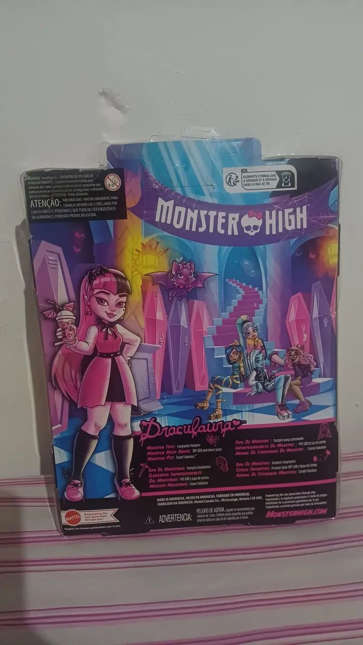 Draculaura básica G3 na caixa! - Foto 2