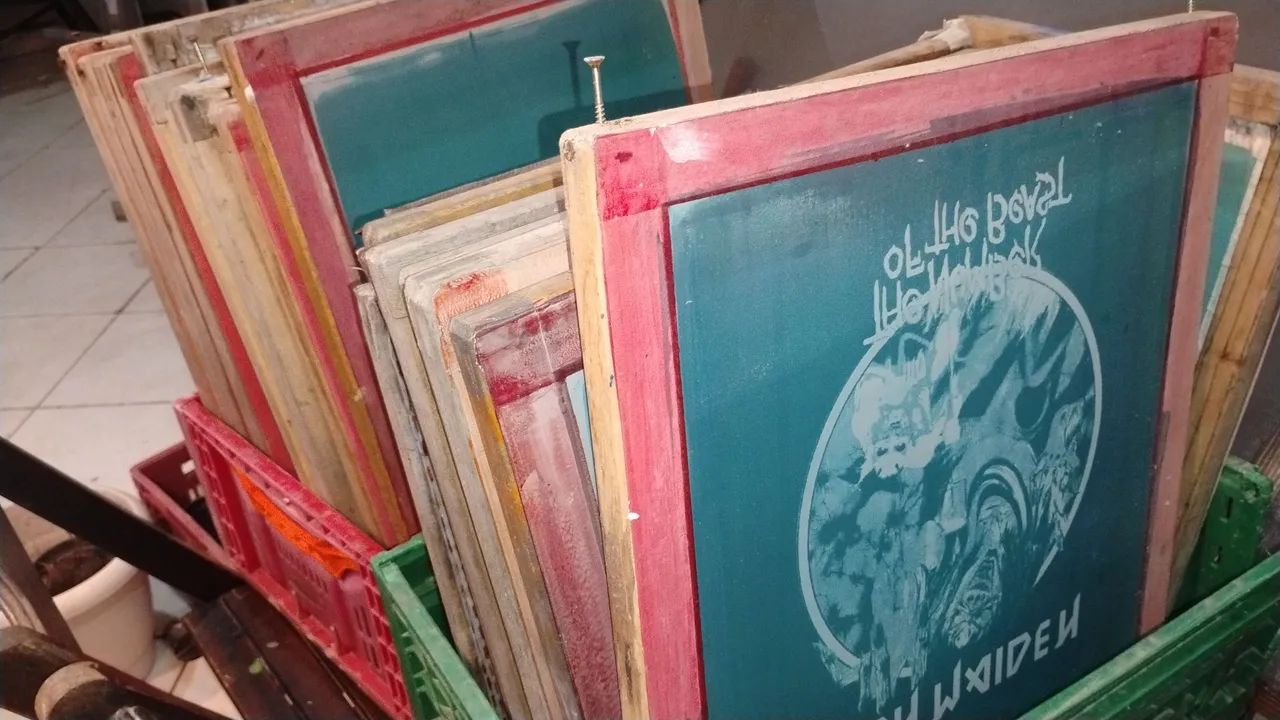 Desapego de telas de estamparia e serigrafia  - Foto 2