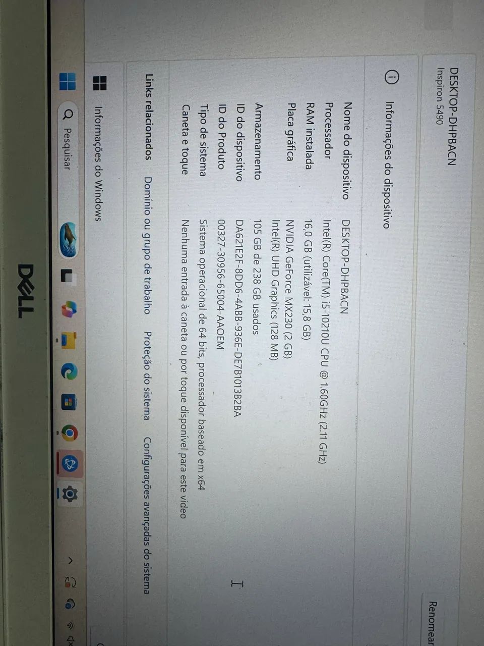 Notebook dell inspirion 14  - Foto 4